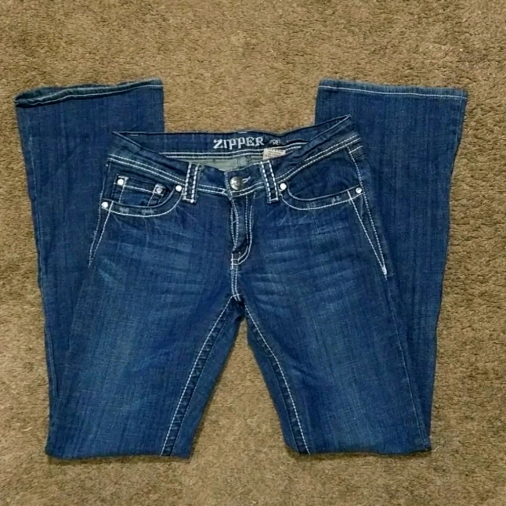 Zipper bootcut size 11x32" EUC